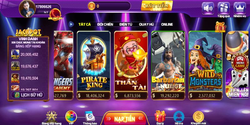 Tỷ lệ trả thưởng của thần tài 68 Game Bài hấp dẫn