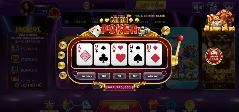 Sơ lược các thông tin cần biết về mini poker 68 game bài