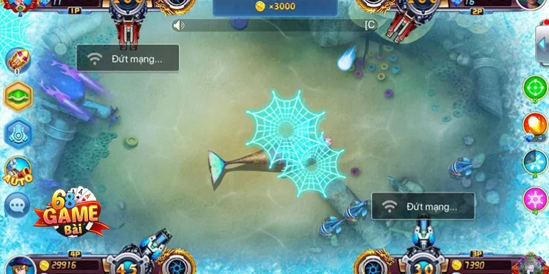 Bổ trợ đóng băng sẽ làm toàn bộ cá trên màn hình đứng im trong 30 giây